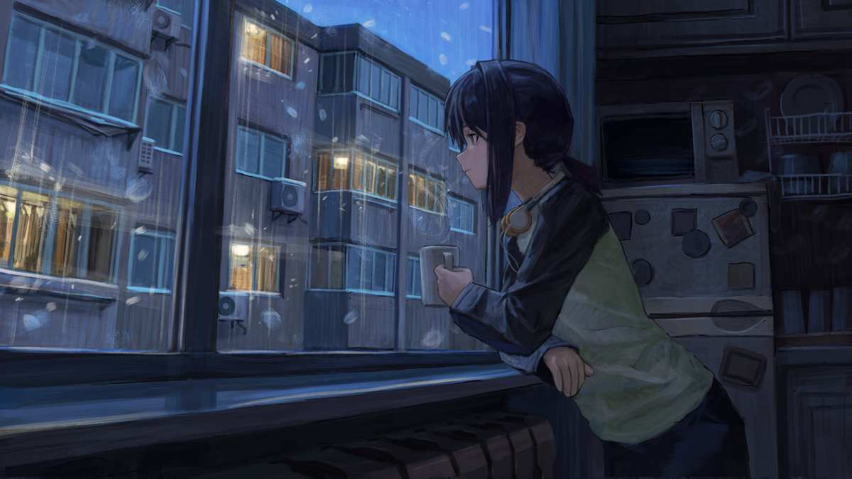 雨夜沉思