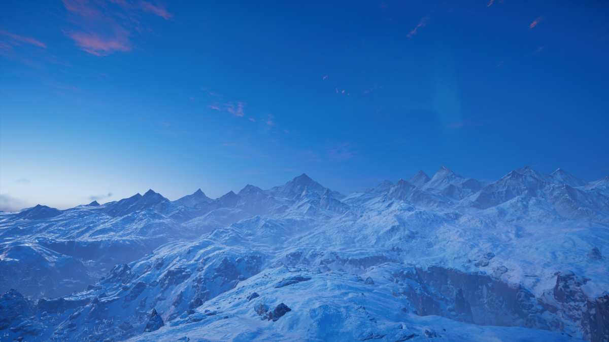 冰雪山川壁纸