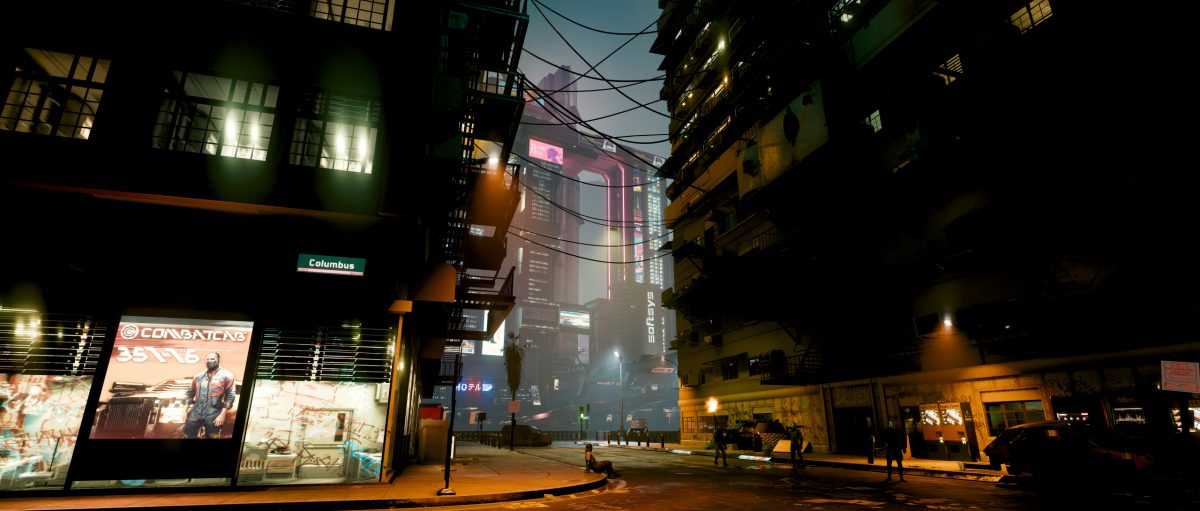 赛博朋克城市夜景壁纸