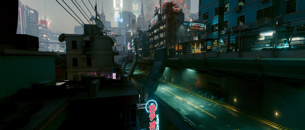 赛博朋克城市夜景壁纸