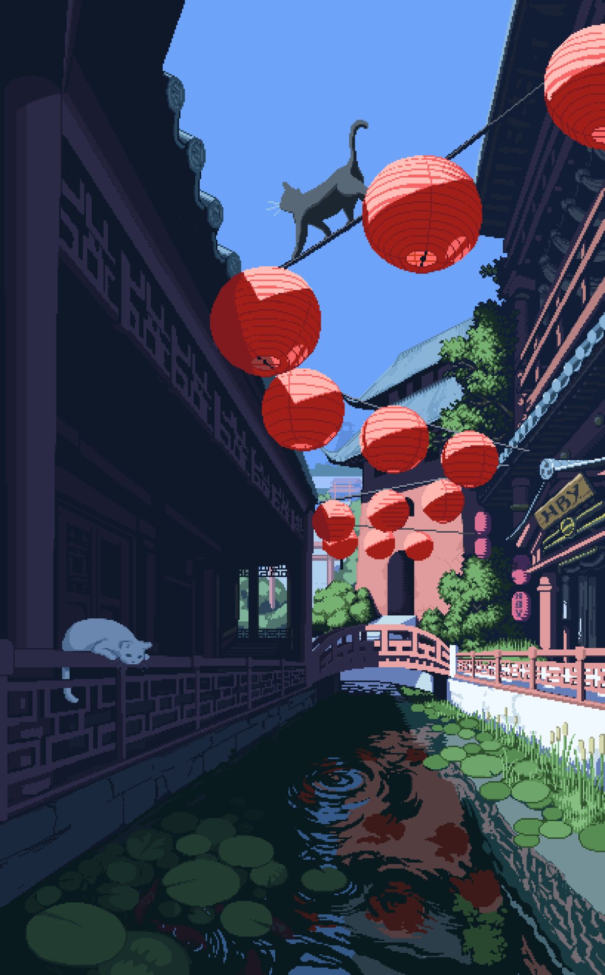 hby_stuff · 肖像显示 · 像素艺术高清壁纸