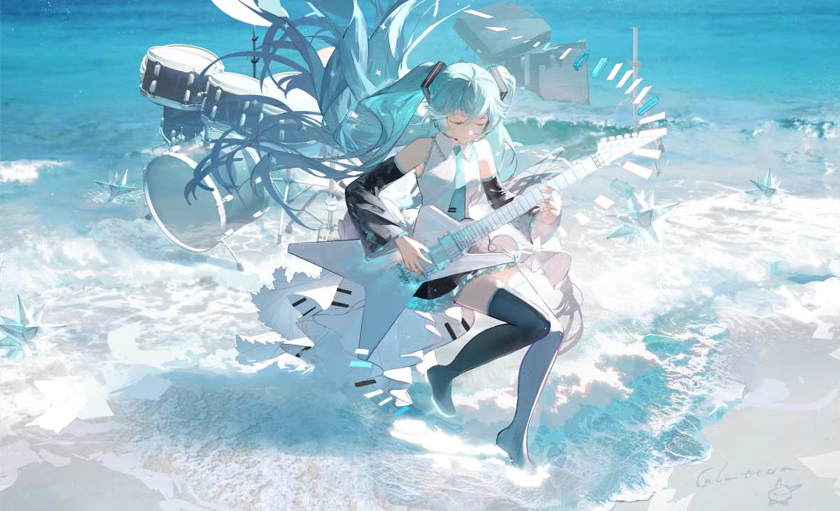 暴食者 · 初音未来 · 动漫女郎高清壁纸
