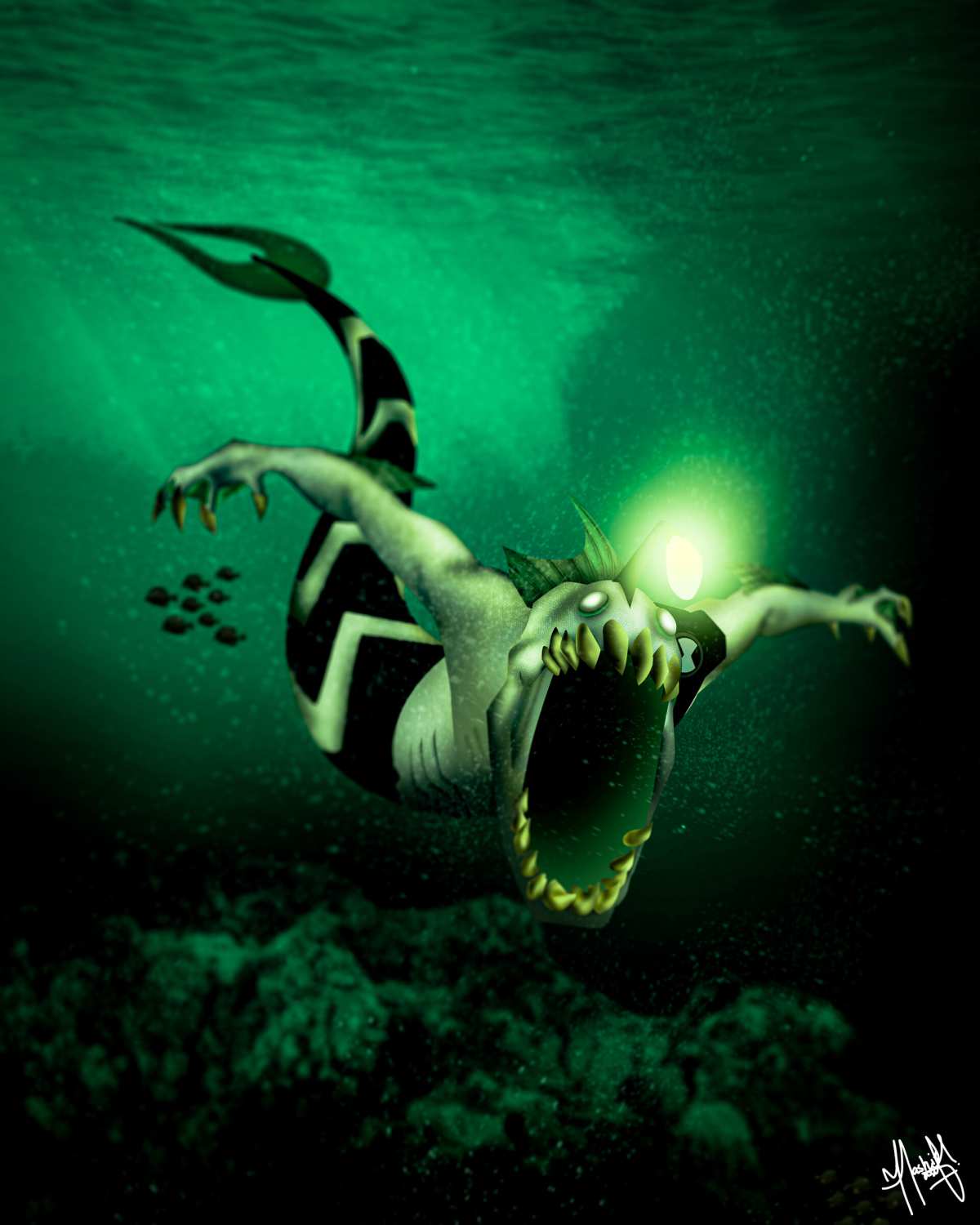 Ben 10 · 异形（生物） · Ripjaw高清壁纸