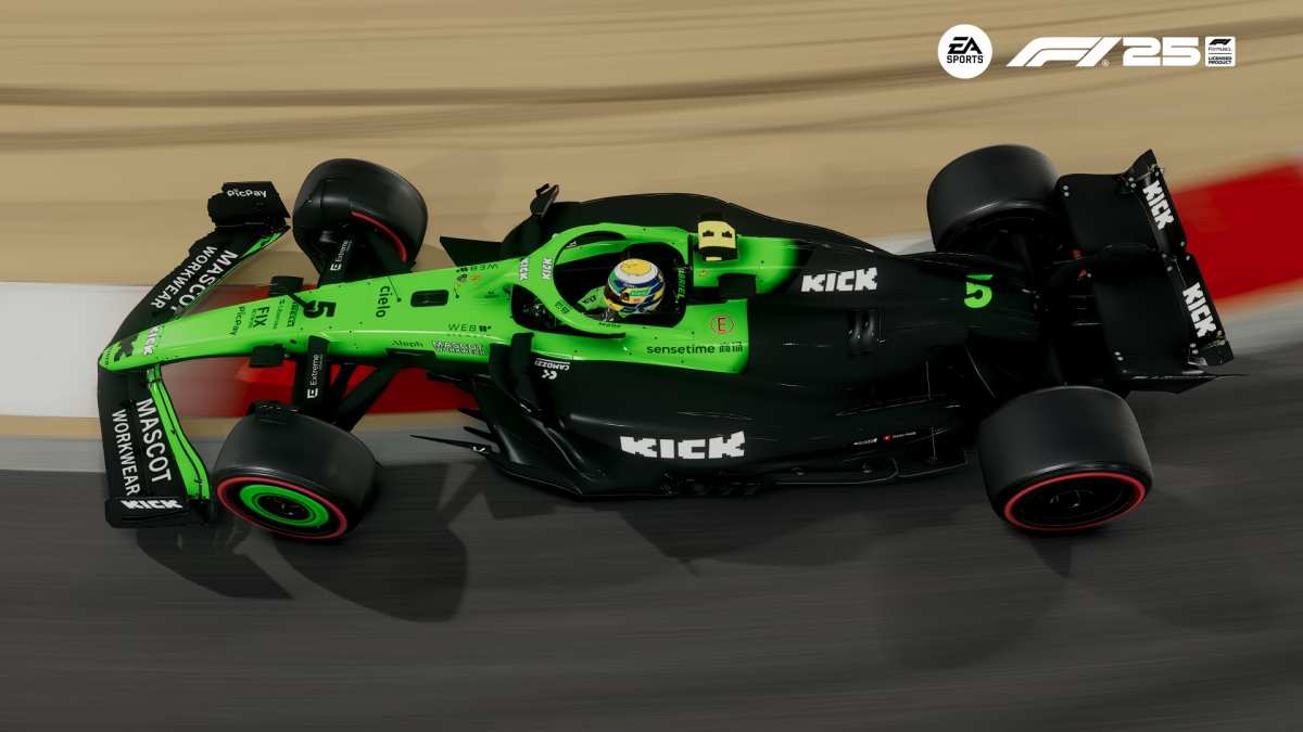 F1赛车动态视角