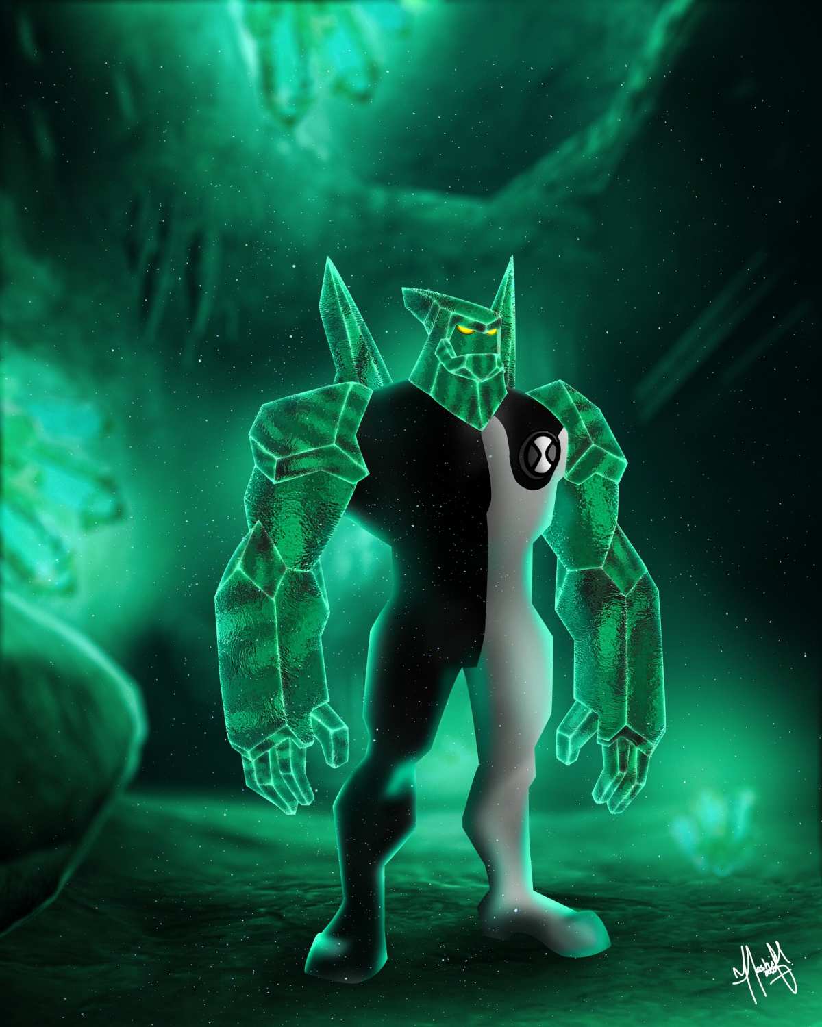 Ben 10 · Diamondhead · O高清壁纸