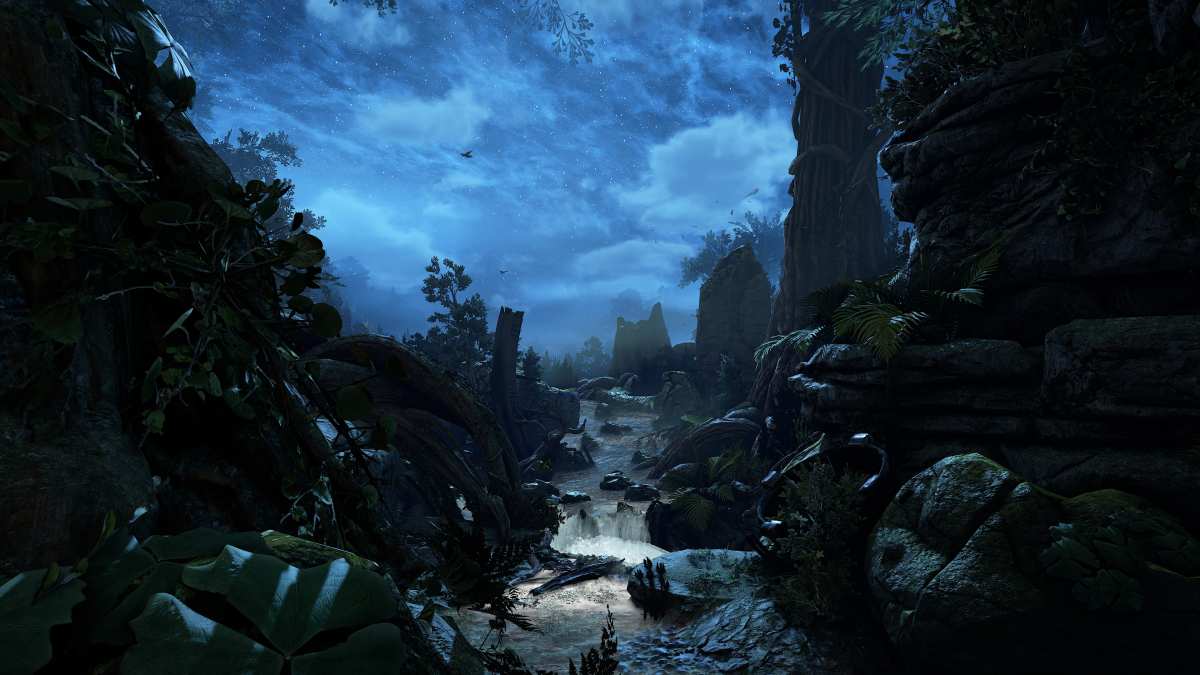 战甲 · 风景 · 夜晚高清壁纸