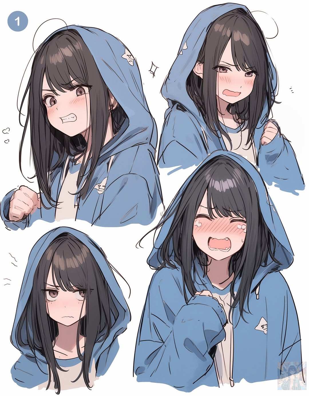 动漫 · 肖像展示 · 动漫女孩高清壁纸