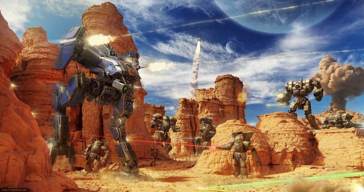 Battlemech · Battlemechs高清壁纸
