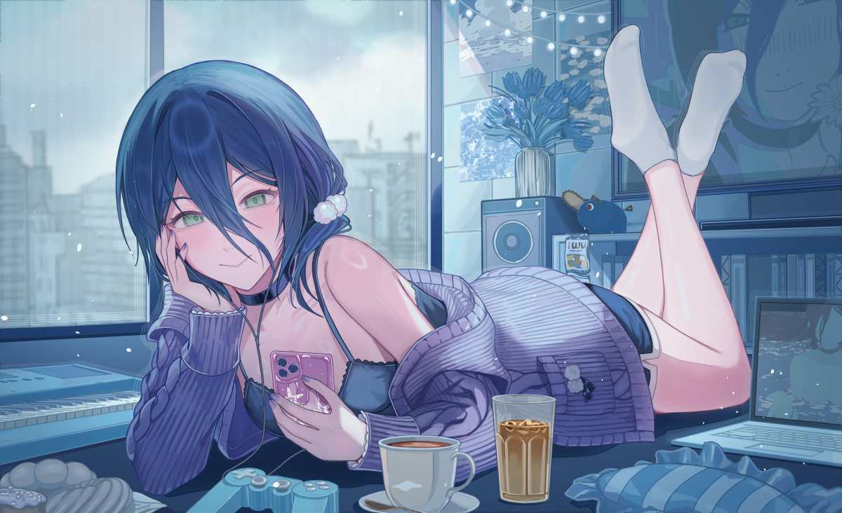 动漫女孩 · 电锯人 · 瑞泽（电锯人）高清壁纸