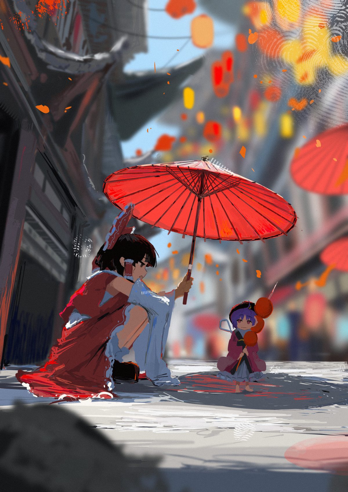 koukouya · 动漫女孩 · 插图高清壁纸
