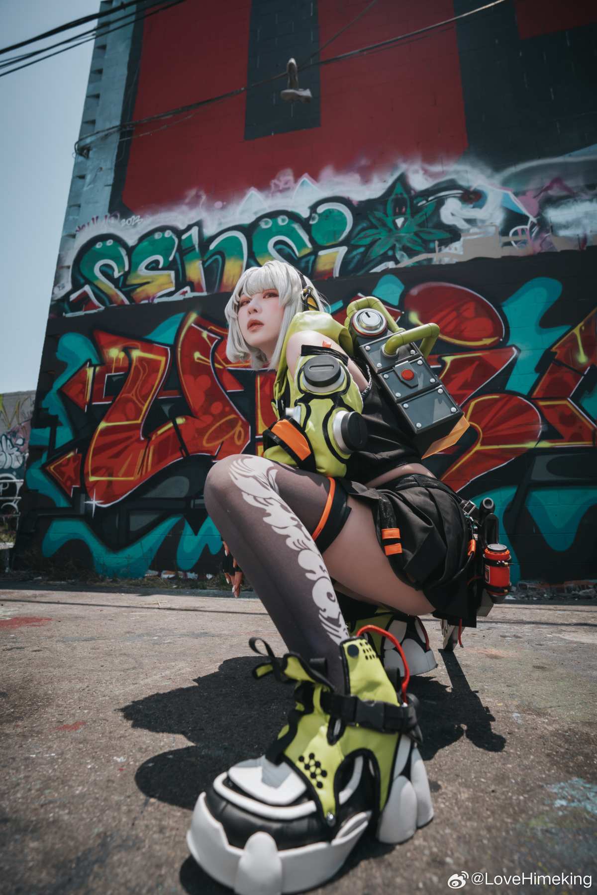 二次元角色cosplay动态壁纸