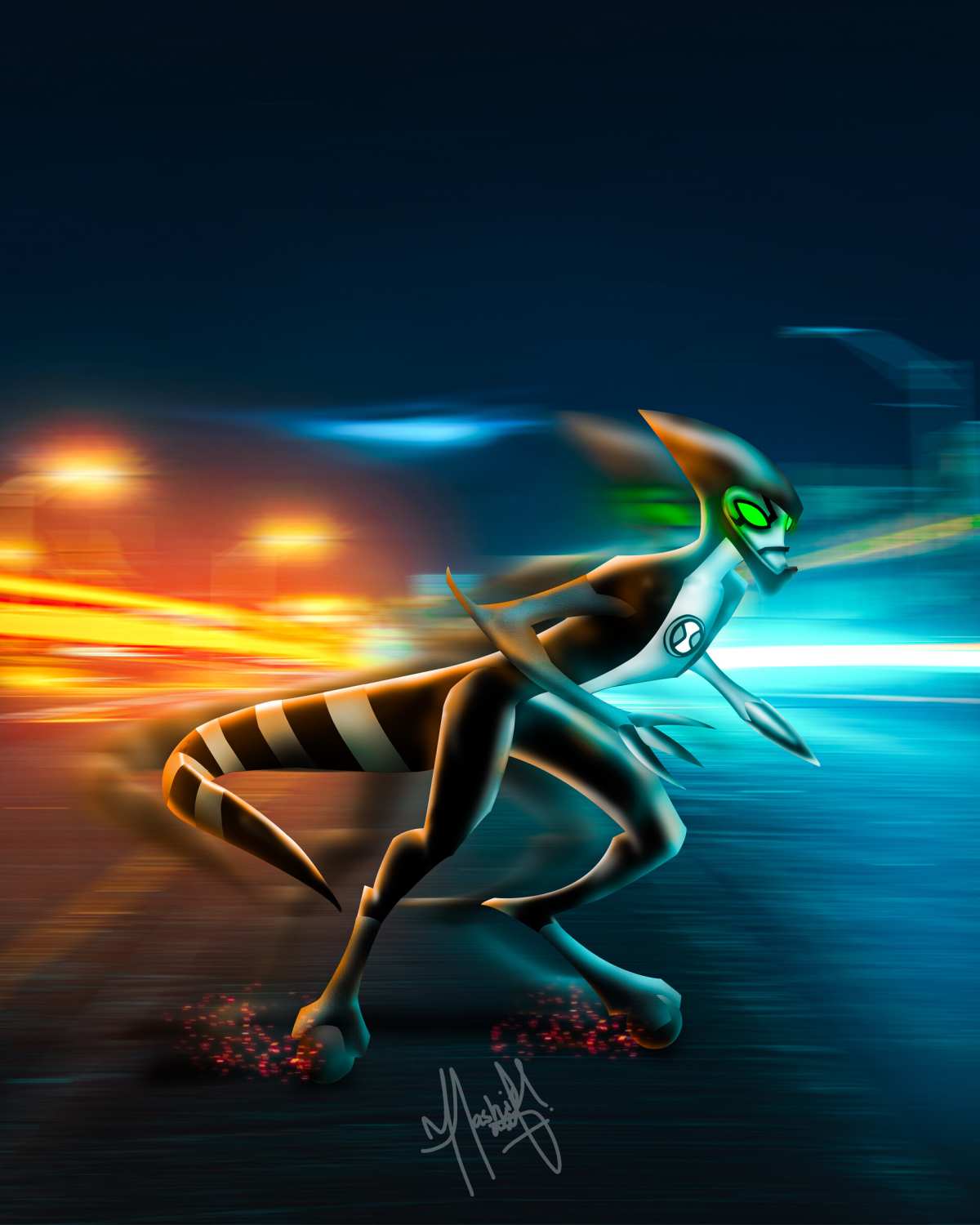 Ben 10 · 异形（生物） · XLR 8高清壁纸