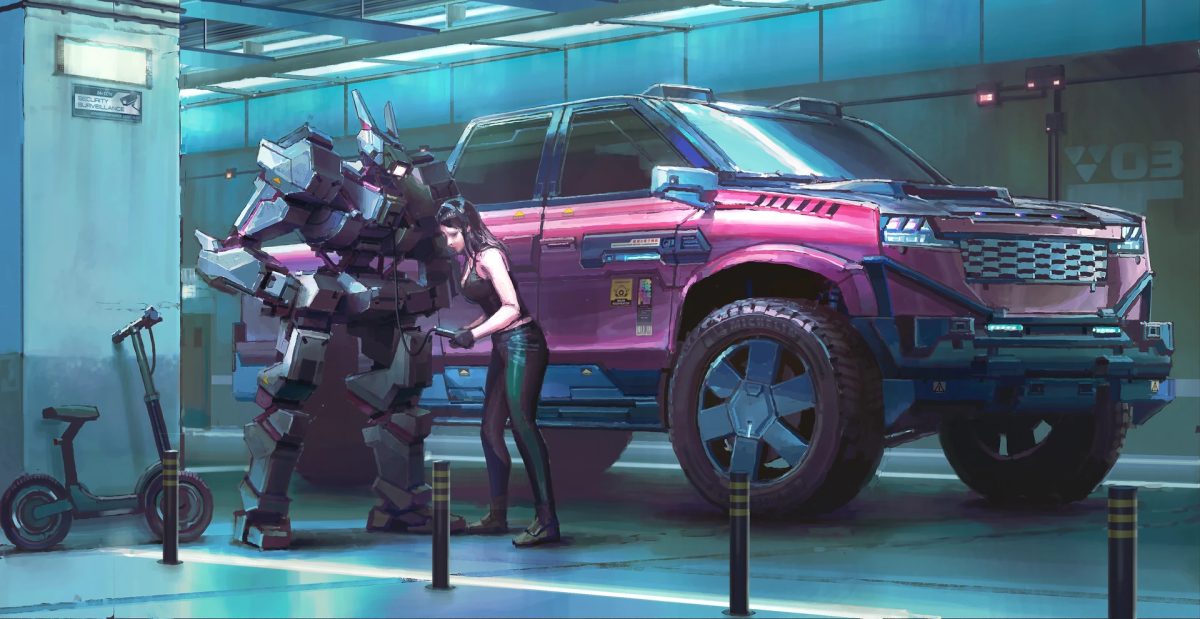ArtStation · 未来派 · 卡车高清壁纸
